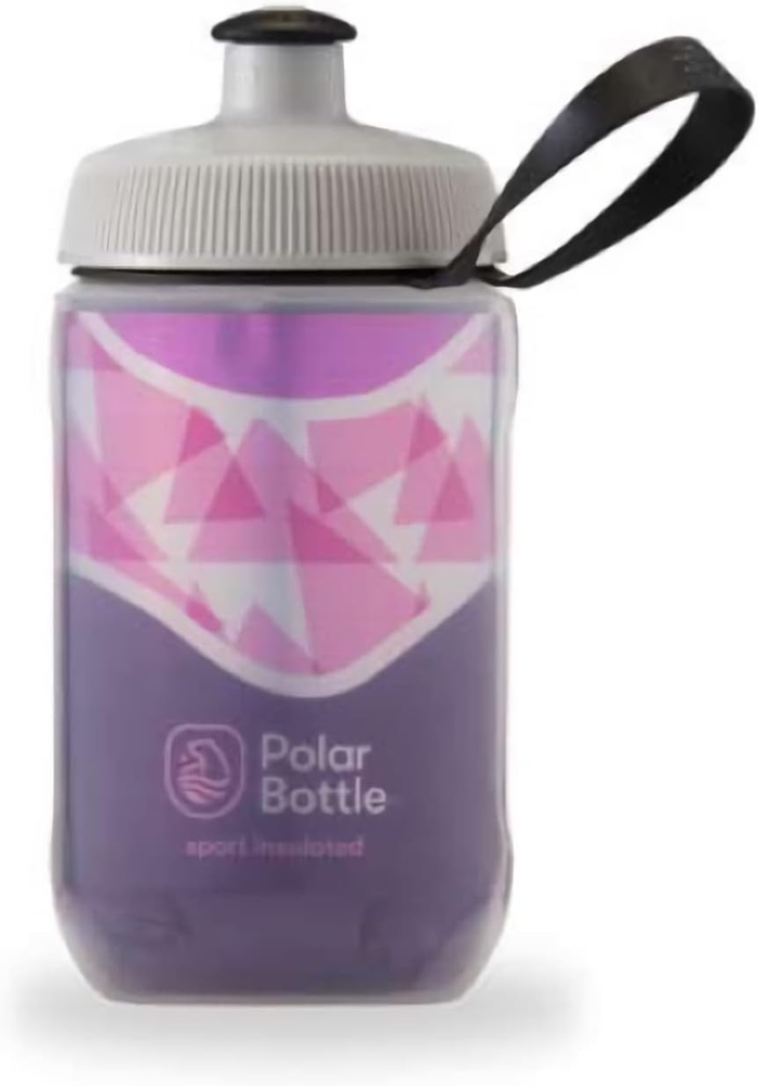 Kids Insulated Water Bottle – 12Oz Daybreak - Plum Purple - BPA Free Sport & Bik