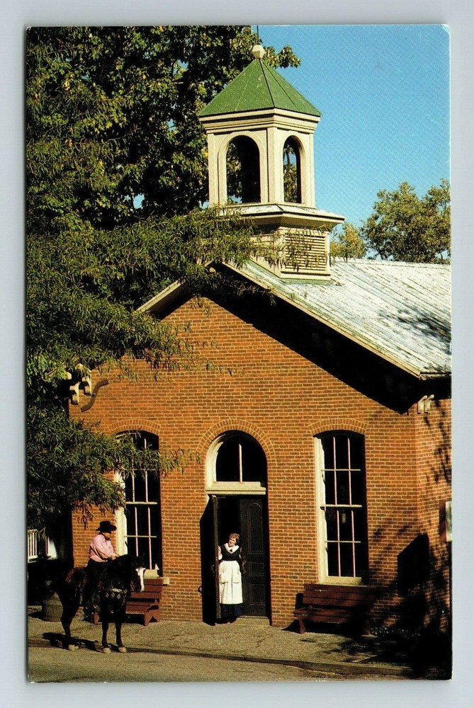 Coshocton OH-Ohio, The Township Hall, Exterior, Vintage Postcard