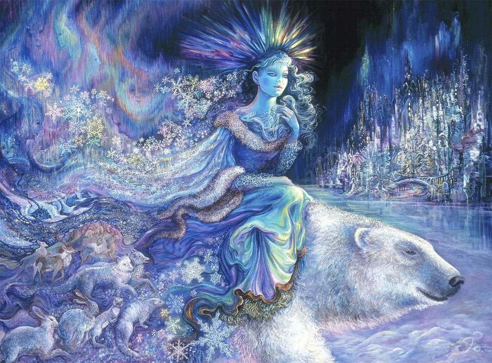 - Josephine Wall - Polar Princess - 1000 Piece Jigsaw Puzzle for Adults Chall...