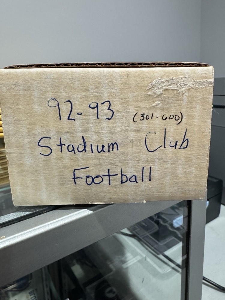 1992 Stadium Club Football Series 2  #301 - 600 complete set NM - Hand Collated
