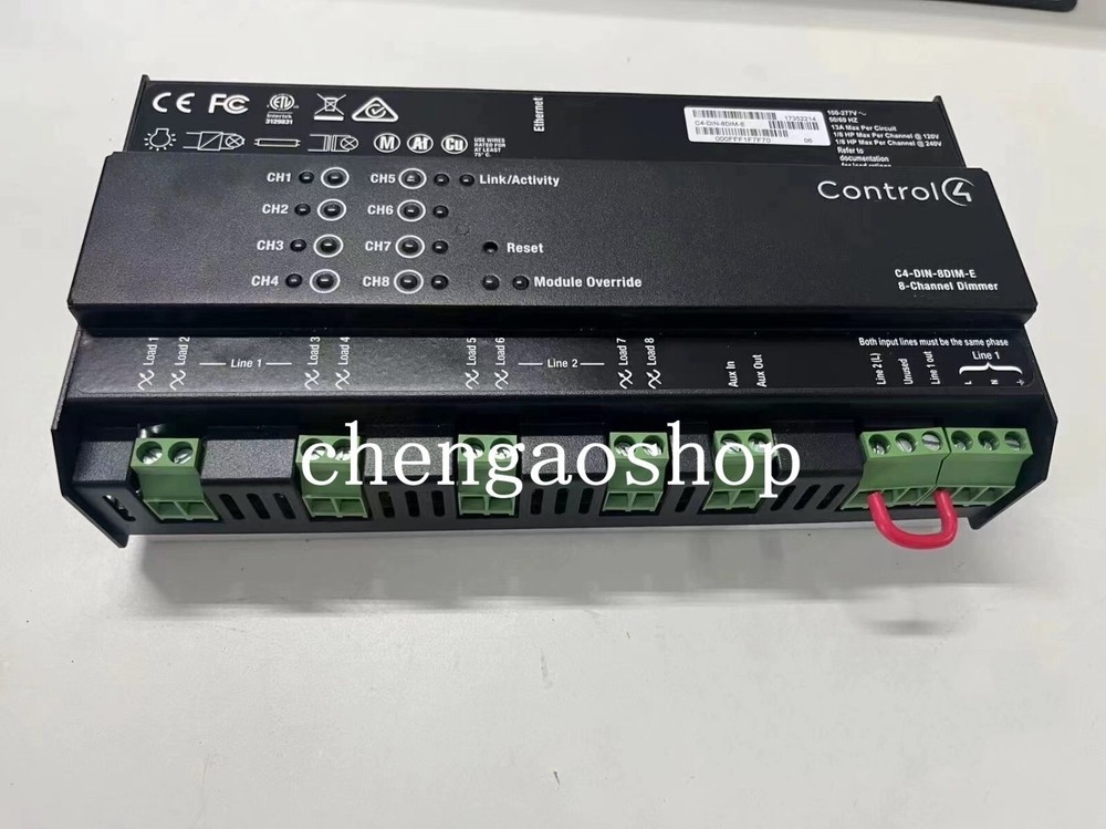 1PCS Used C4-DIN-8DIM-E Lighting module by Fedex or DHL *vb
