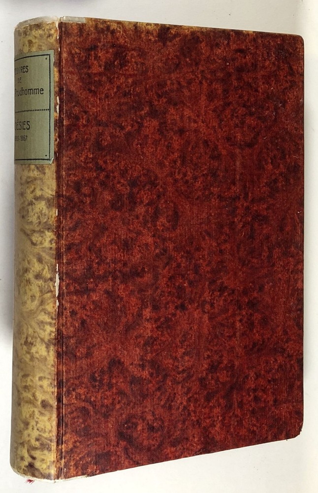 Oeuvres de Sully Prudhomme Poesies 1865-1867