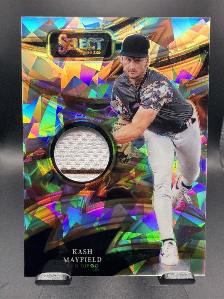 2025 Panini Select - Sparks Kash Mayfield #SP-KM Cracked Ice (MEM) Padres