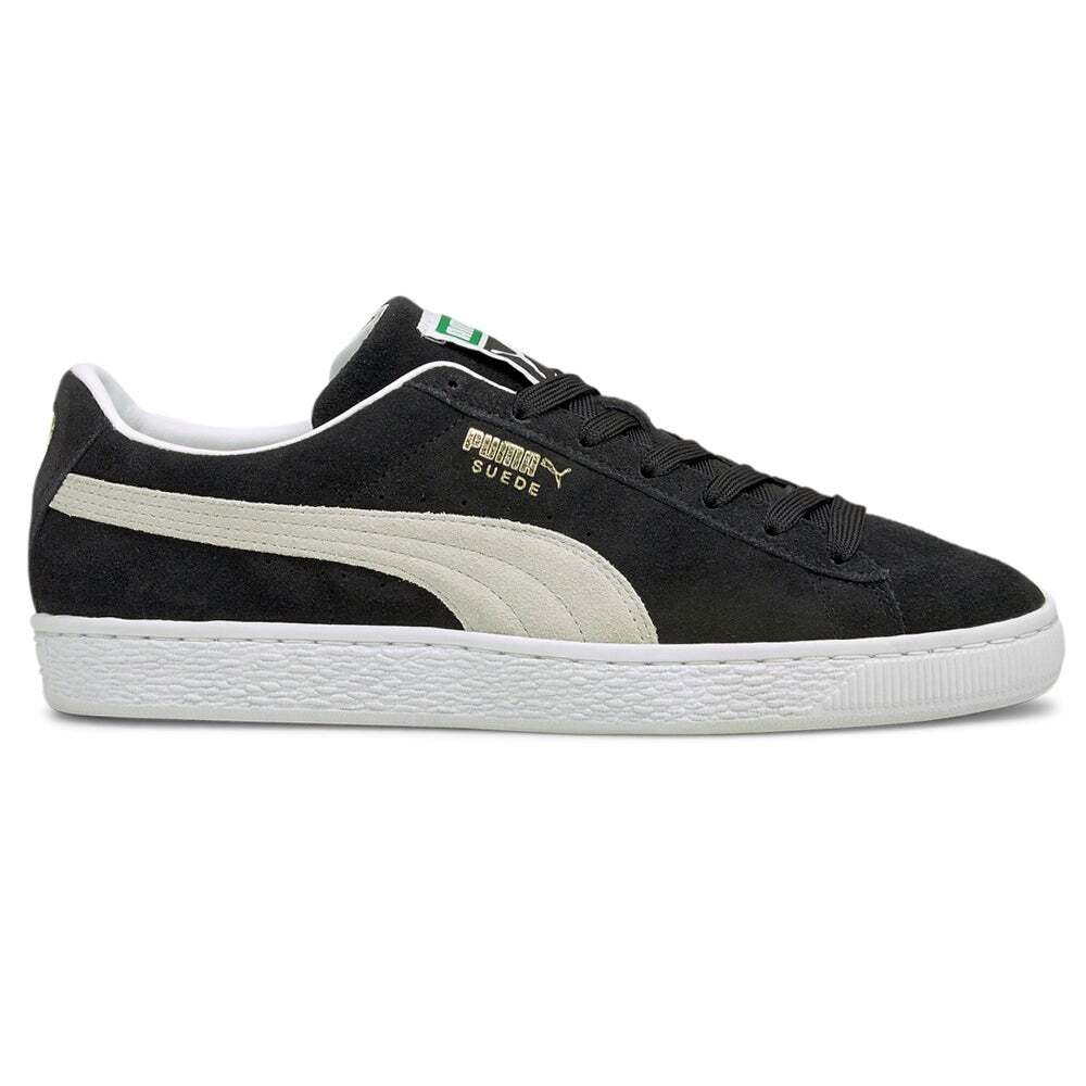 PUMA Suede Classic Xxi Lace Up  Mens Black Sneakers Casual Shoes 37491501