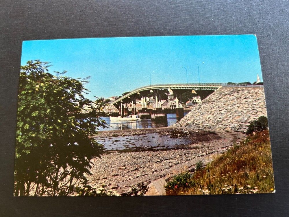 The Campobello Bridge from Campobello Island New Brunswick to Lubec Maine
