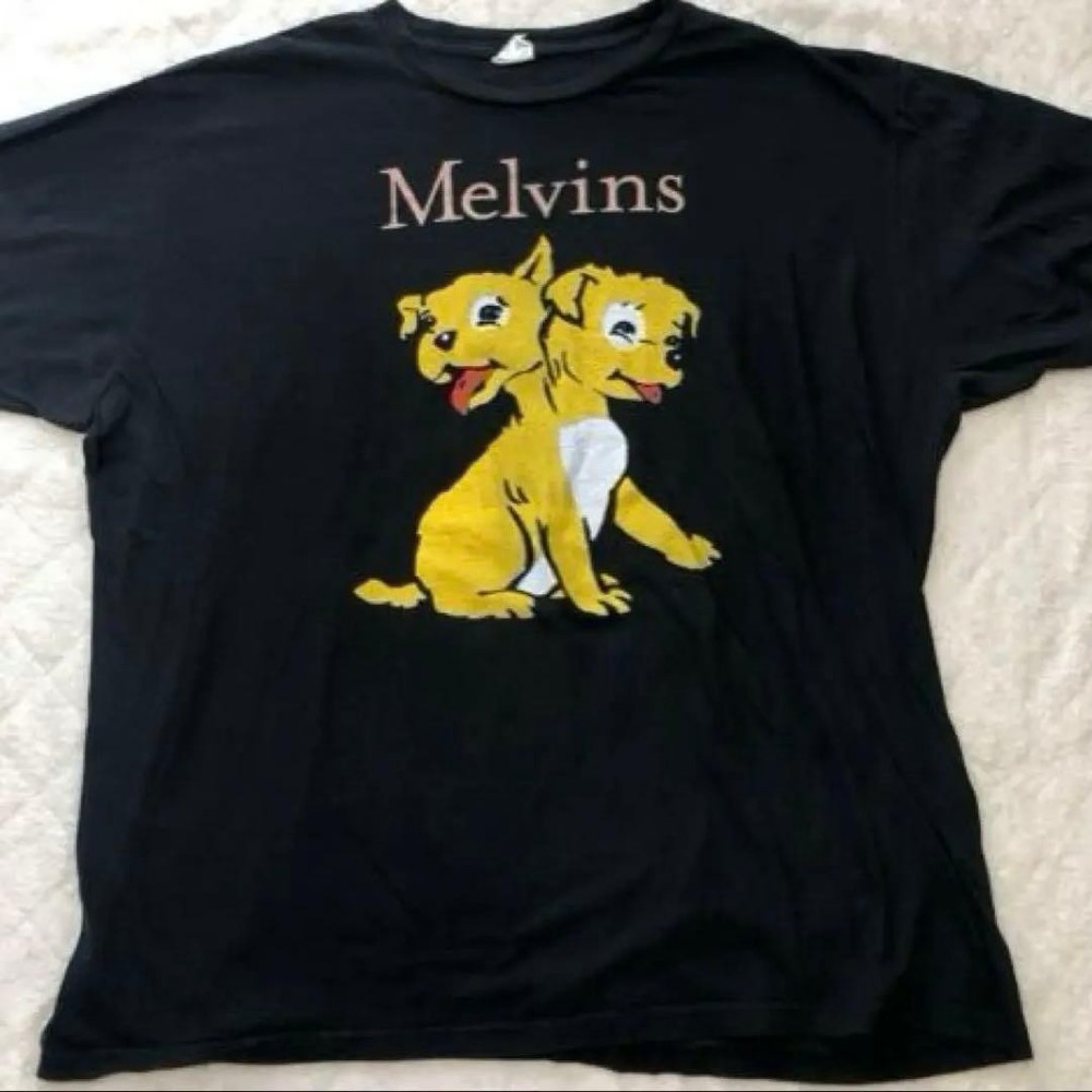 Melvins Vintage T-Shirt Frank Kozik Cat 2X Cotton Used