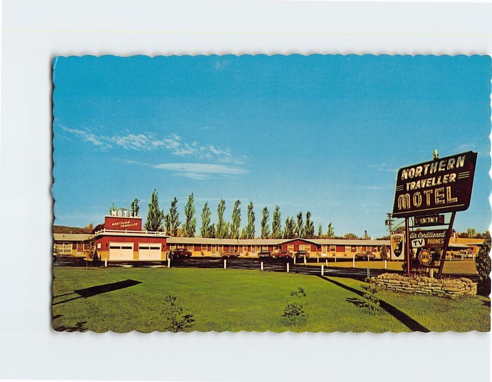 Postcard Northern Traveler Motel St. Paul Minnesota USA