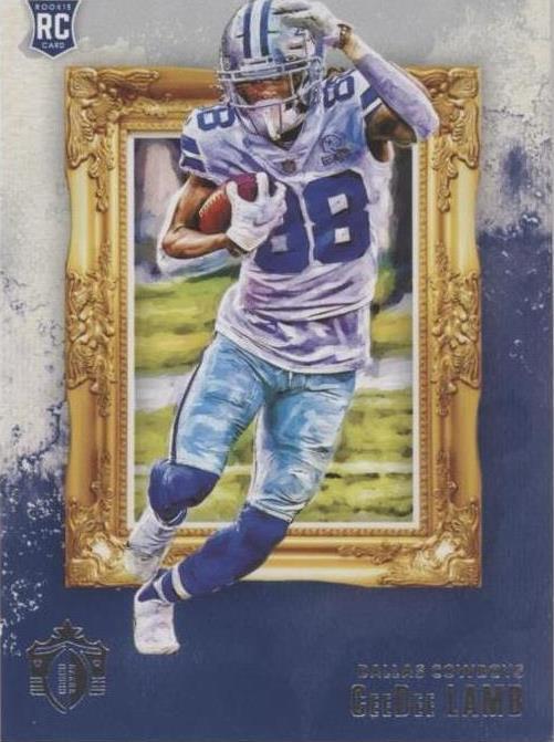 2020 Panini Chronicles - Gridiron Kings CeeDee Lamb #GK-14 (RC) PSA 9 Cowboys