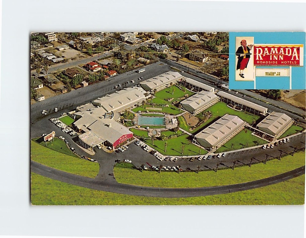 Postcard Ramada Inn Tucson Arizona USA