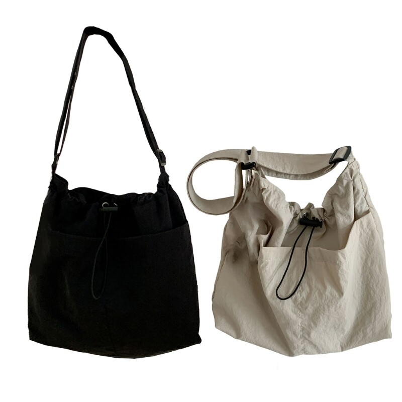Stylish Crossbody Bag Nylon Shoulder Bags Multi Pocket for Casual