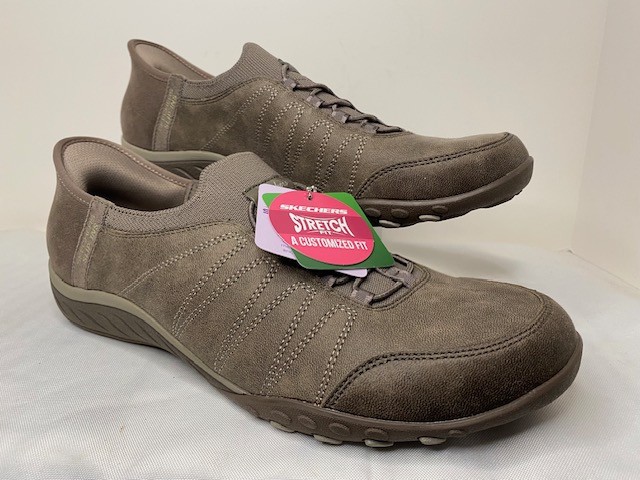 Skechers Women's Slip Ins Breathe Easy Home Body Casual Shoes 100615 Size 10