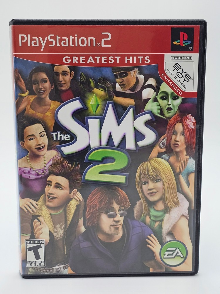 Sony Playstation 2 PS2 The Sims 2 CIB Cleaned & Tested