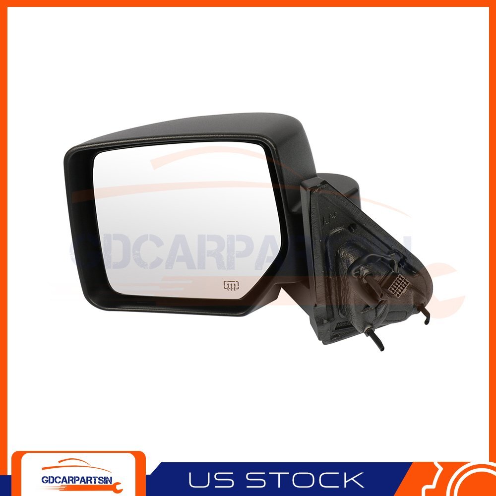 Power Heated Fold Black Textured Mirror For 2007-2018 Jeep Patriot Driver Side