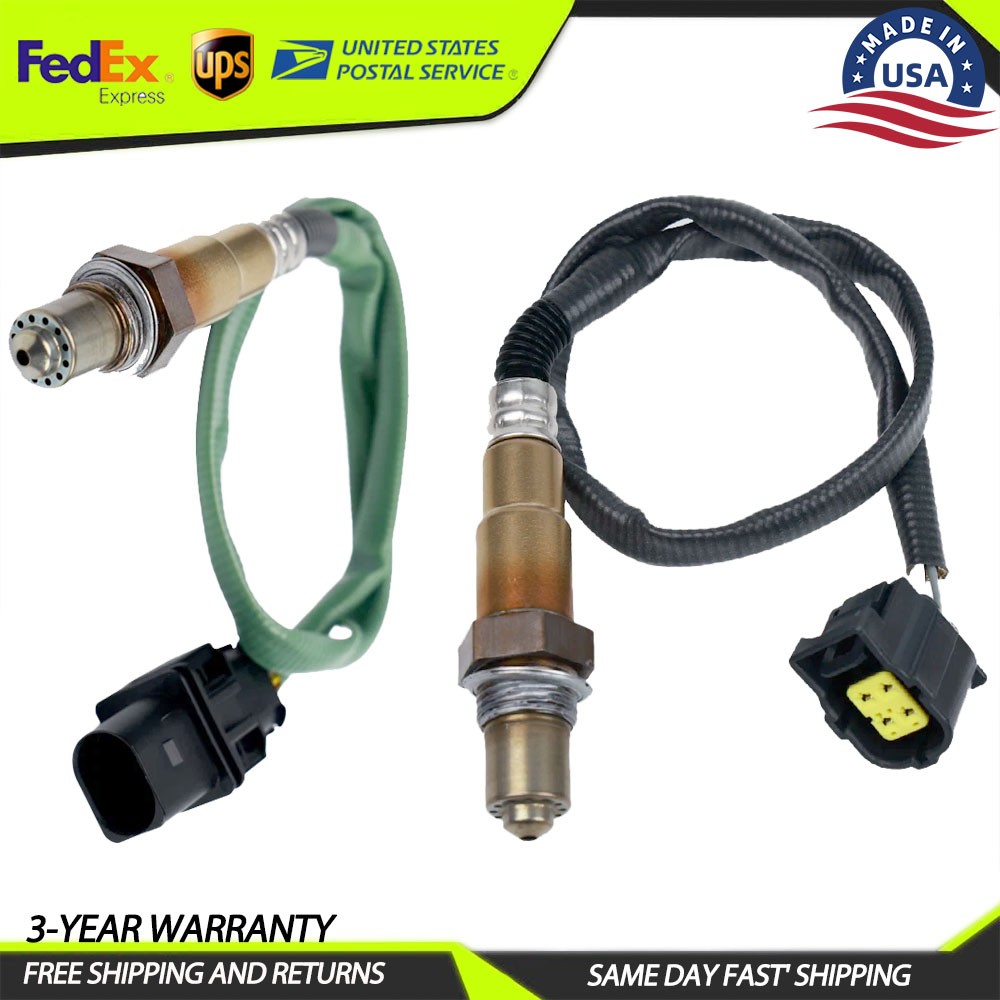 2PCS Up&Downstream Oxygen O2 Sensor OEM For Mercedes-Benz ML350 R350 S550 GL450
