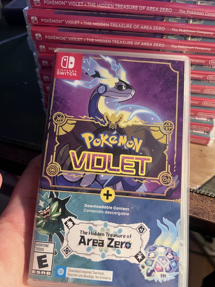 Pokemon Violet + Hidden Treasure of Area Zero DLC Rev004 Switch