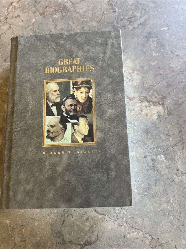 Great Biographies by Reader's Digest 1990 First Edition