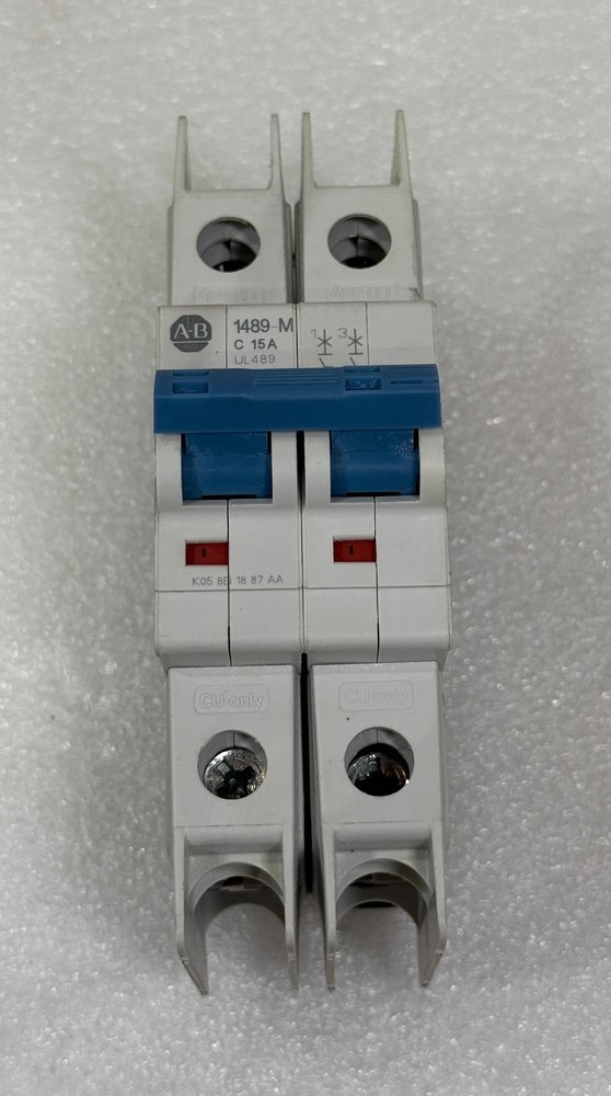 AB circuit Breaker 1489-M  C15A 2P