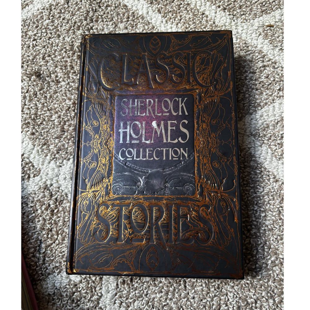 Flame Tree Publishing Sherlock Holmes Arthur Conan Doyle Hardcover Classic Stor…