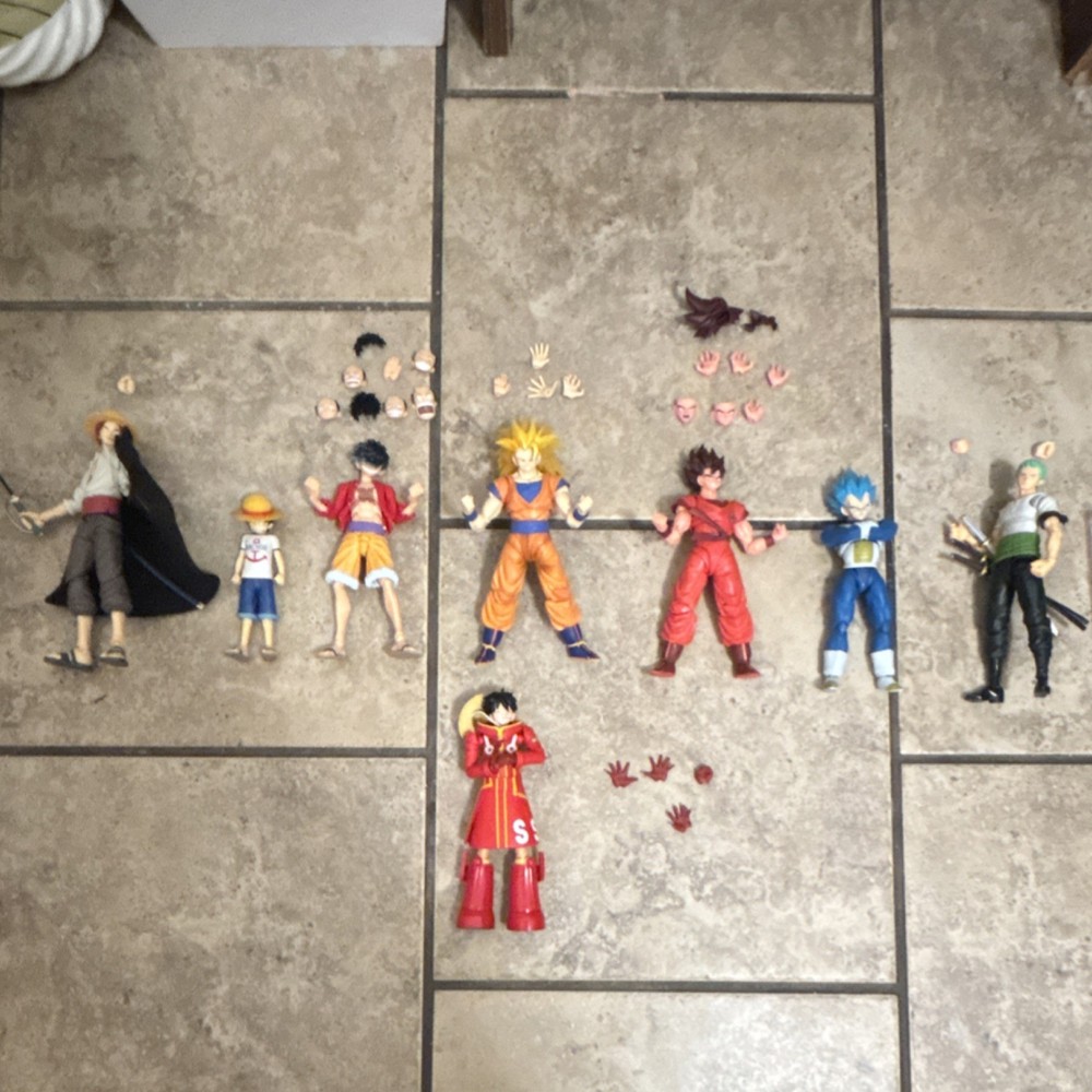 Sh Figuarts Lot  (One Piece And Dragon Ball)