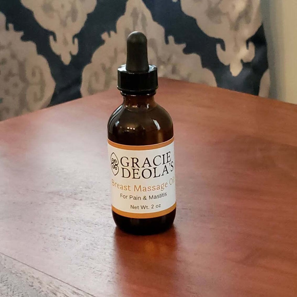 Herbal Breast Massage Oil