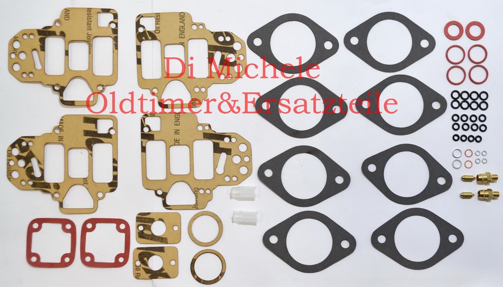 2x 45 DCOE Weber Carburetor Kit, Universal for 