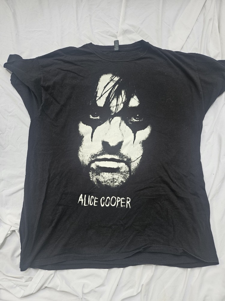 Alice Cooper World Tour 2015 Concert T Shirt Band Tee Adults Size XL Black