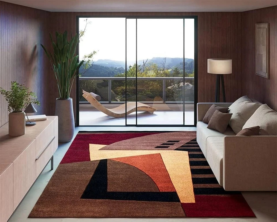 Momeni Rugs New Wave Collection, 100% Wool Hand Carved & Tufted Contemporary Are