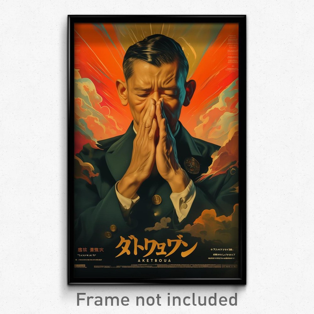 Thai Movie Poster Art Print - Man Feeling Tolerance Button Badge