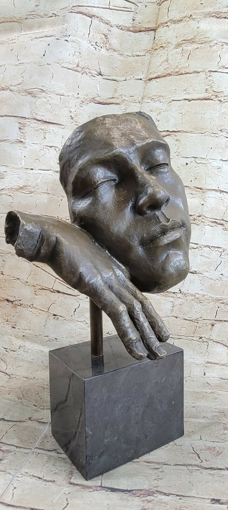 Rare Surreal Bronze Sculpture, signed, Salvador Dali Hand Made Masterpiece Sale