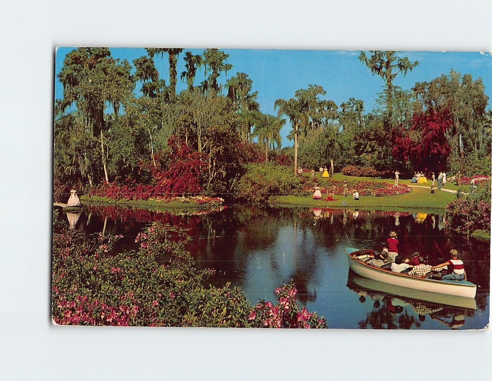 Postcard Americas Tropical Wonderland Cypress Gardens Florida USA