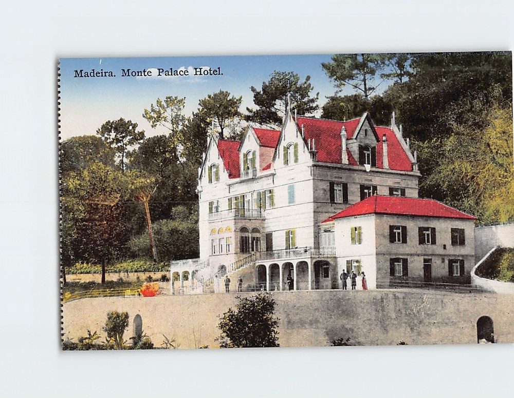 Postcard Monte Palace Hotel Madeira Portugal