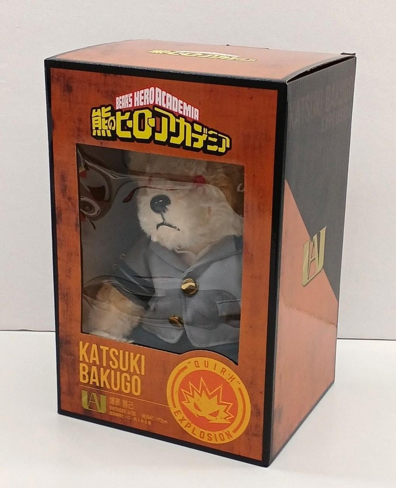 My Hero Academia Katsuki Bakugo ver. Plush Doll Teddy Bear from Japan