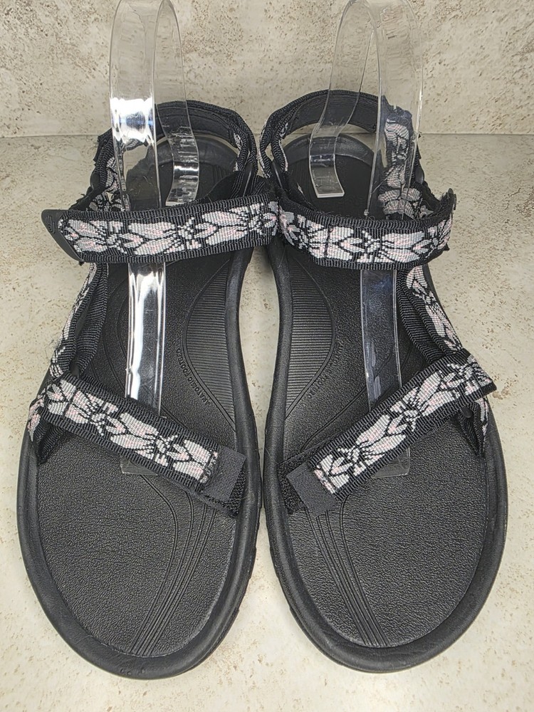 Teva Hurricane Women Size 11 Floral Hiking Sandals for Summer Outdoors