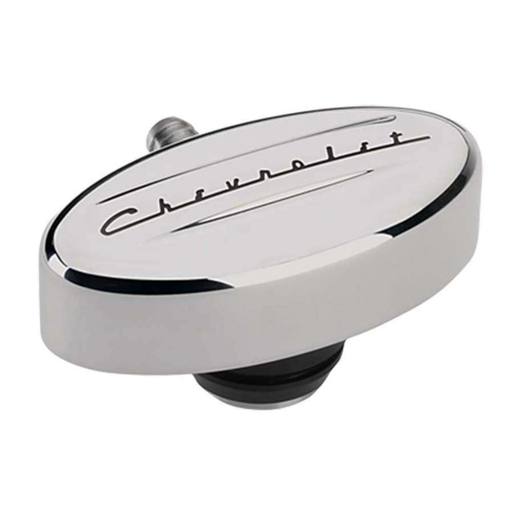 PCV Breather適合 1-1 / 4in VCレトロポリッシュシボレー byビレットスペシャリティ2192