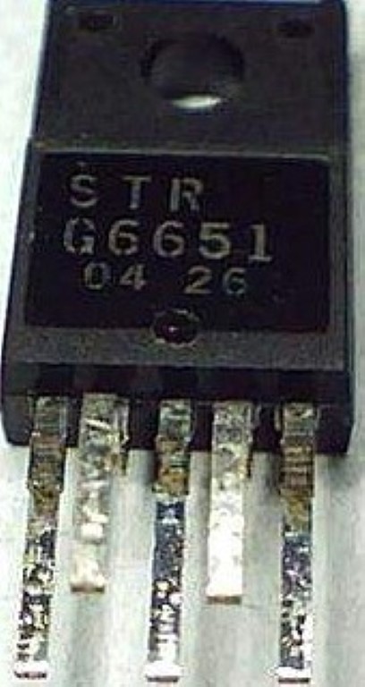 SANKEN STR-G6651 TO-220F/5 OFF-LINE QUASI-RESONANT FLYBACK USA ship