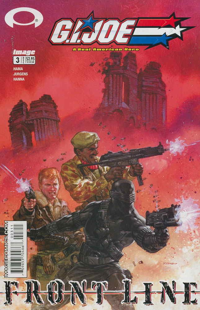 G.I. Joe: Frontline #3 VF/NM; Image | Larry Hama - Dave Dorman - we combine ship
