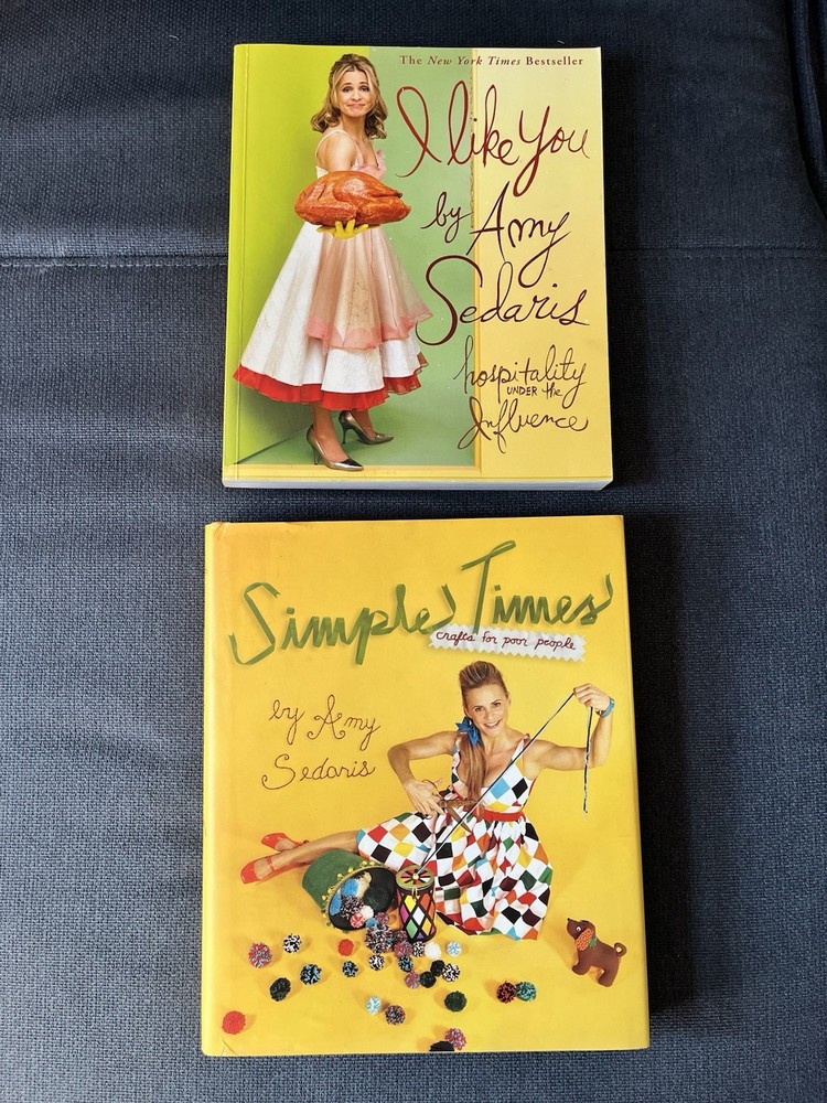 Amy Sedaris Lot of 2 Books