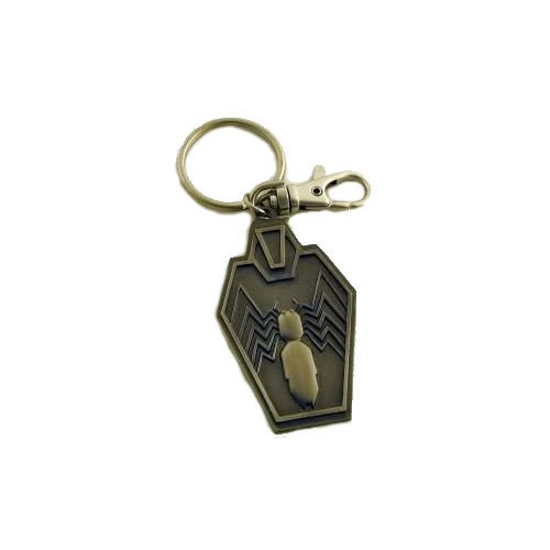 Venom Pewter Keychain Key Chain Keyring New