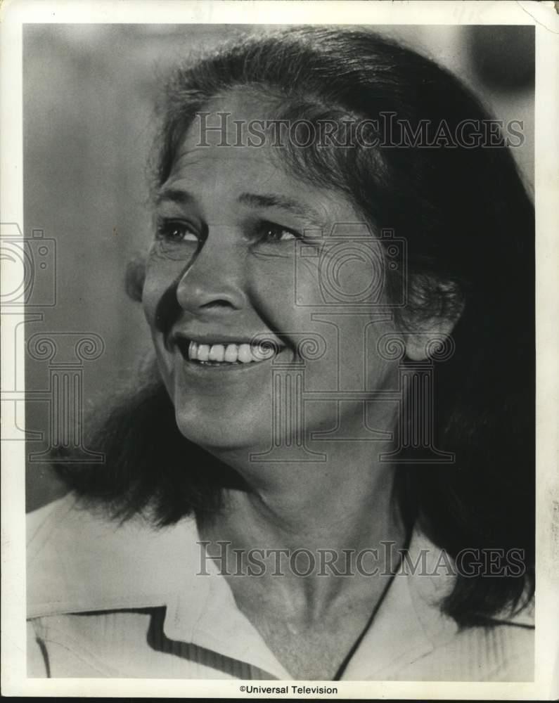 1973 Press Photo Actress Colleen Dewhurst In 