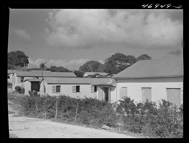 Photo:1930s Houses Residential Street Scene Unknown Location