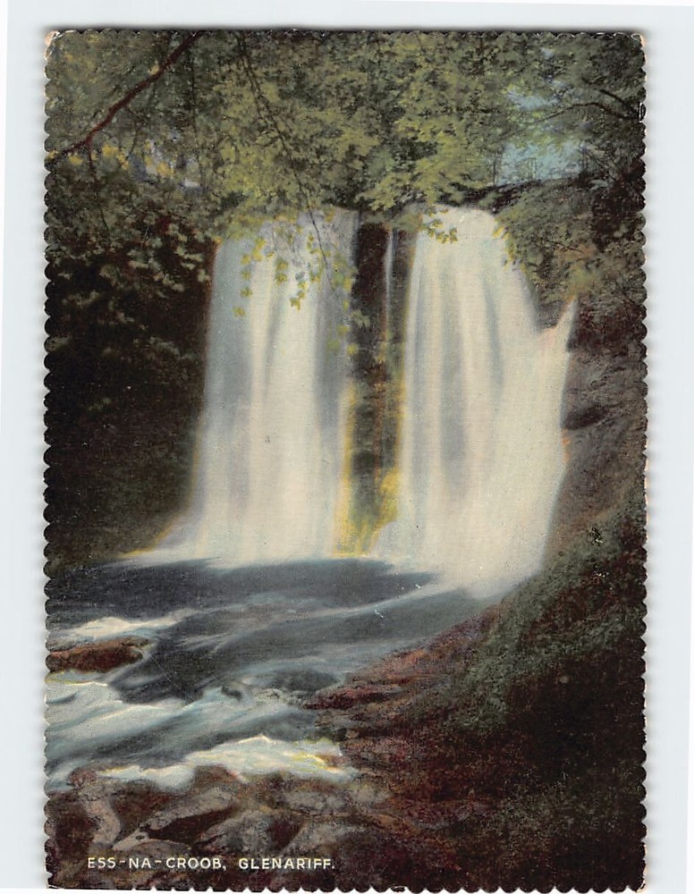 Postcard Ess-na-Croob Glenariff Co. Antrim North Ireland
