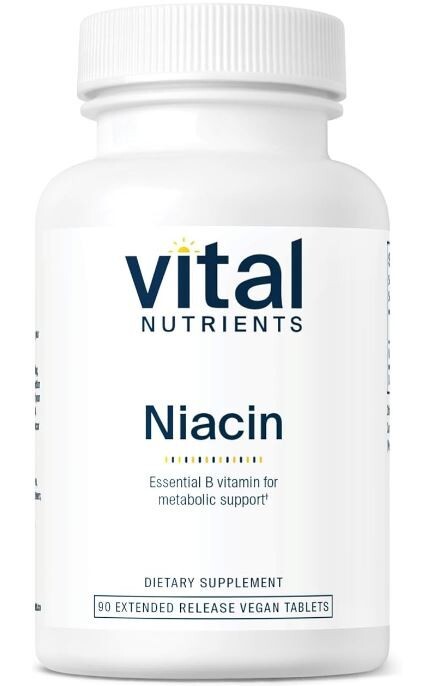 Vital Nutrients - Niacin Extended Release - Cholesterol- HDL- LDL- Triglyceride-