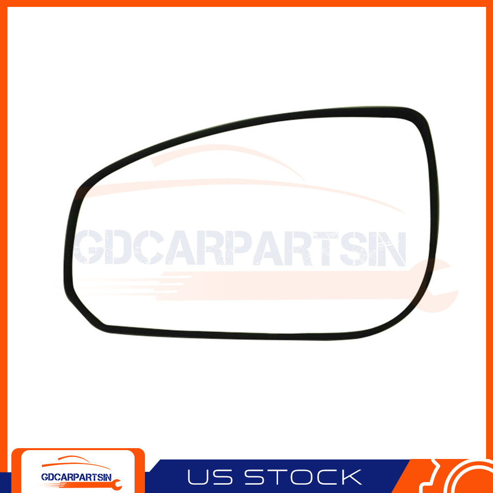 2004-2008 Nissan Maxima Chrome Flat Left Side Mirror Glass with Base LH