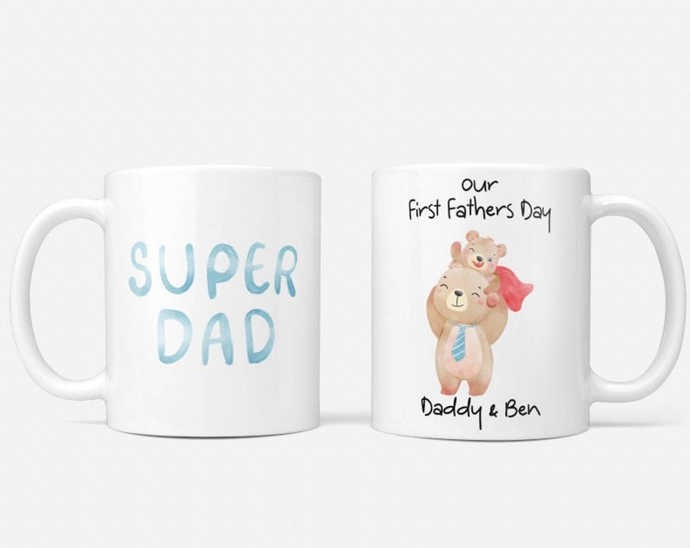 Our First Father's Day Father’s Day Mug Father’s Day Gift Personalised Coffe