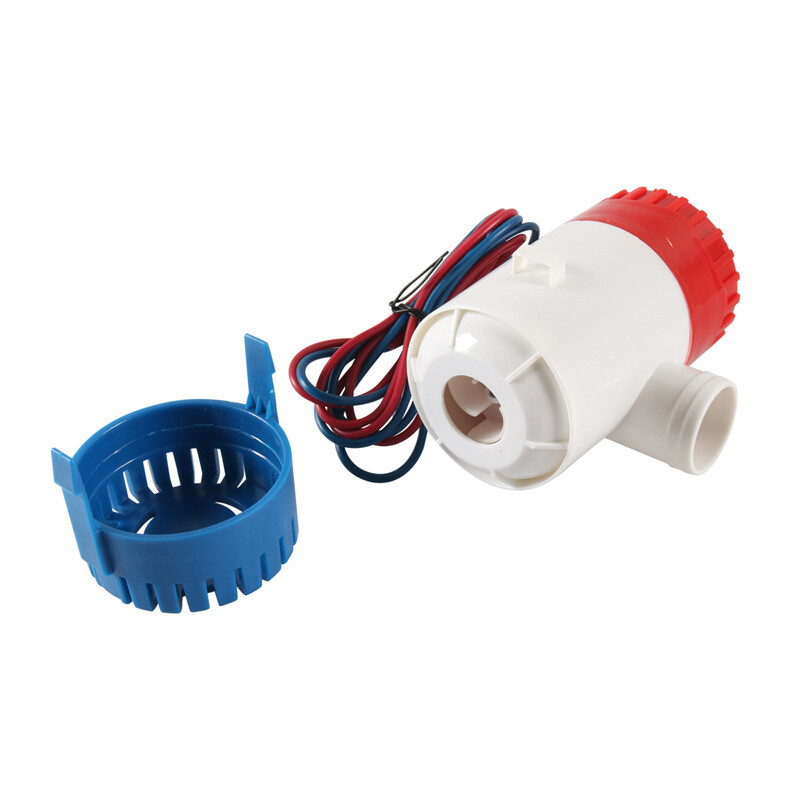 1100GPH 12V Electric Bilge Pump Submersible Marine Boat Water Transfer