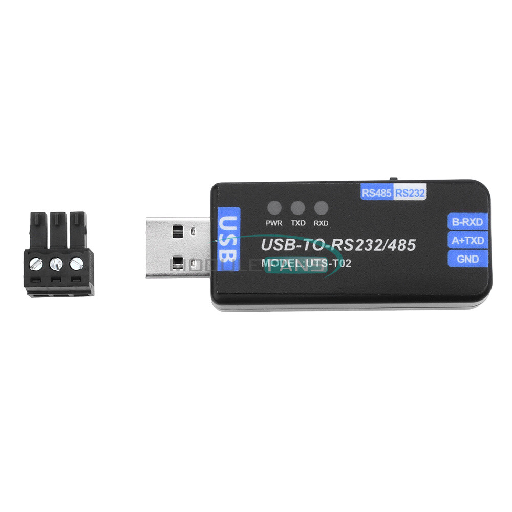 Industrial USB to RS485/RS232 Communication Converter Module CH343G USB-A