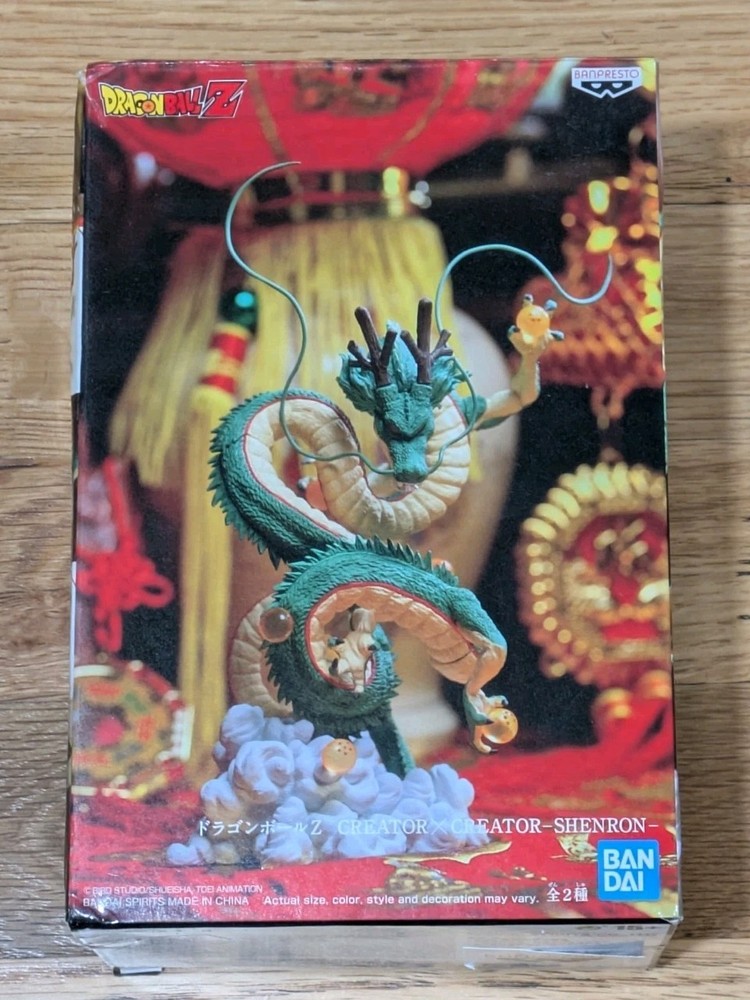 Dragon Ball Z  Shenron Creator X Creator Figure Statue Banpresto Bandai Open Box