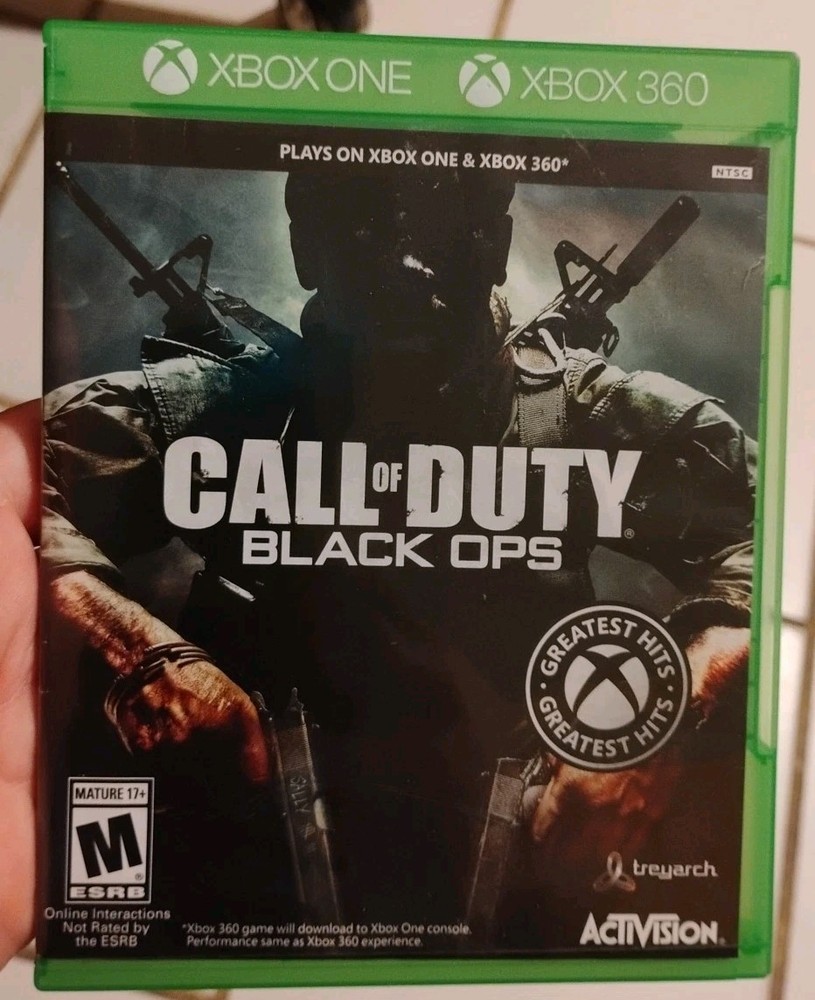 Activision Call of Duty: Black Ops Multiplayer Xbox One Xbox 360 NTSC Manual
