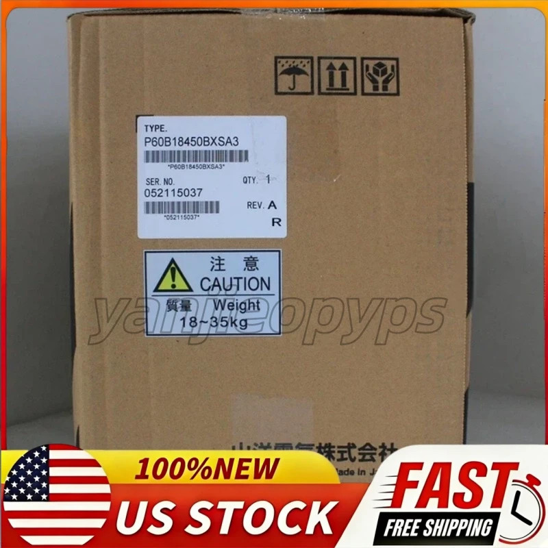 1PC New Sealed P60B18450BXSA3 Sanyo Motor US STOCK Urgent Ship New In Box