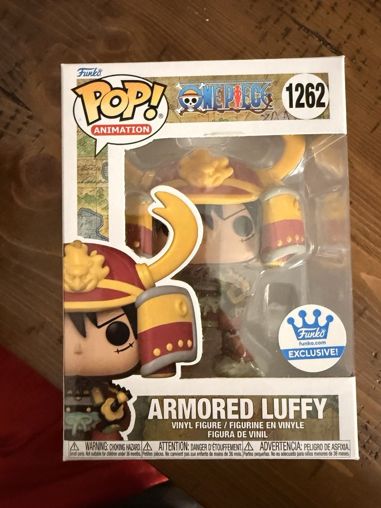 Funko Pop! Animation One Piece Monkey D. Luffy Armored #1262 Vinyl Excl